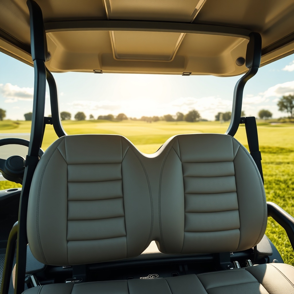 <clean photorealistic photo/illustration of a Club Car Onward HP with premium aftermarket