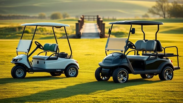 Yamaha Drive2 PTV vs Club Car Onward HP: Which Golf Cart Reigns Supreme?